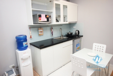Apartment with beautiful balcony for rent in Ba Dinh district, Hanoi